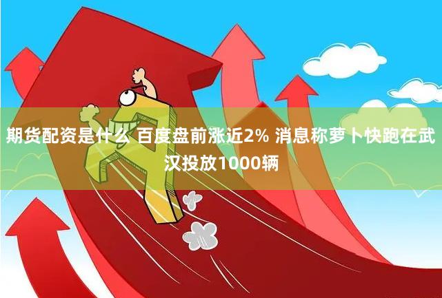 期货配资是什么 百度盘前涨近2% 消息称萝卜快跑在武汉投放1000辆